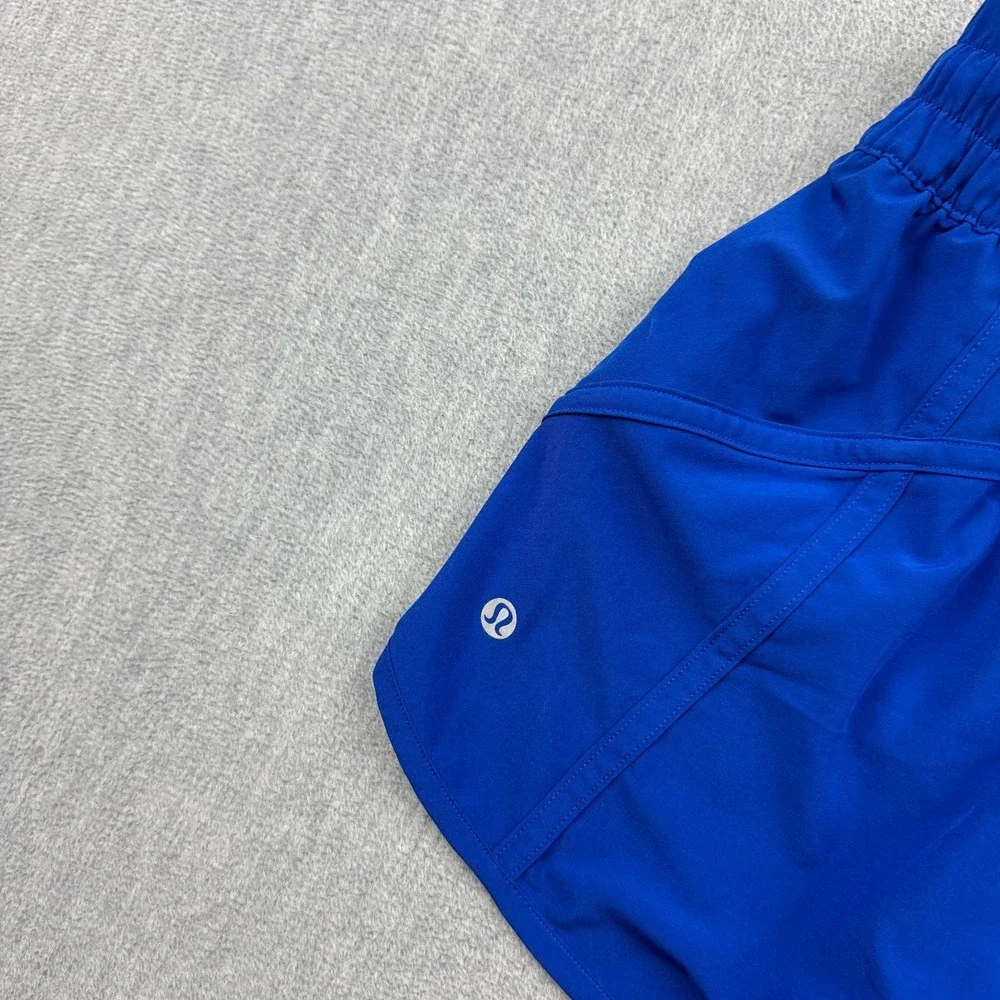 Lululemon Shorts Womens 4 Blue Tracker V Pocket 4